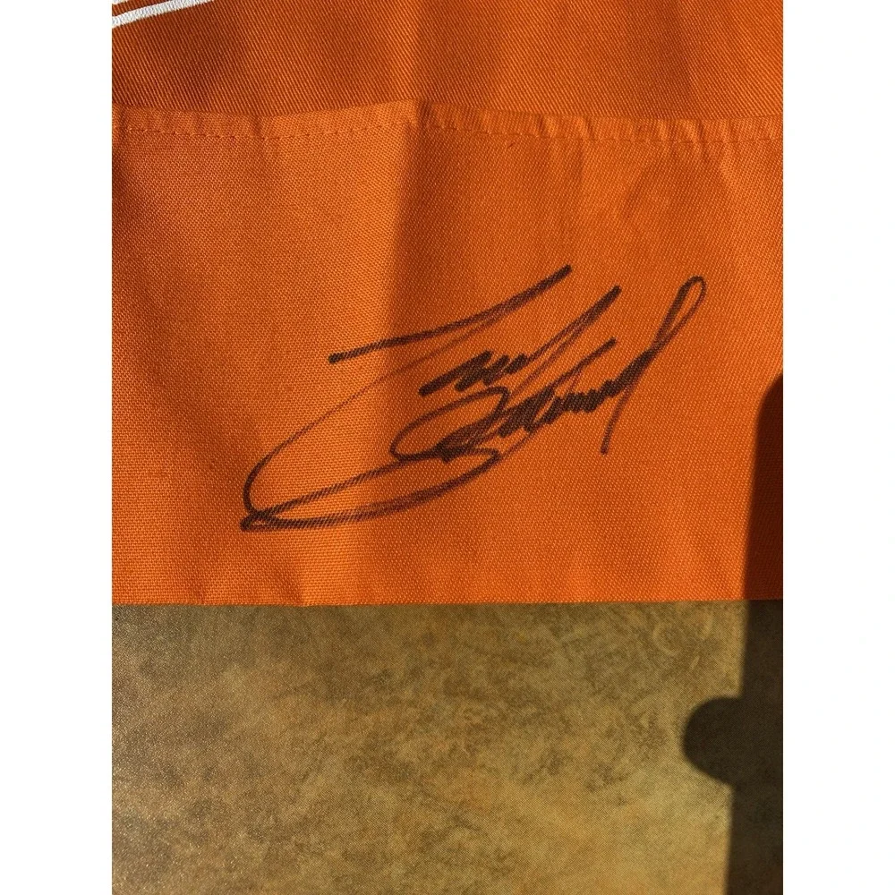 Tony Stewart Signed Home Depot Kids Apron NASCAR Autograph No COA Display VTG‎